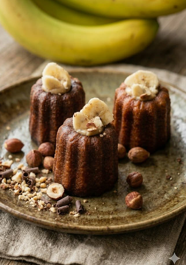 Canelé Banane Praliné