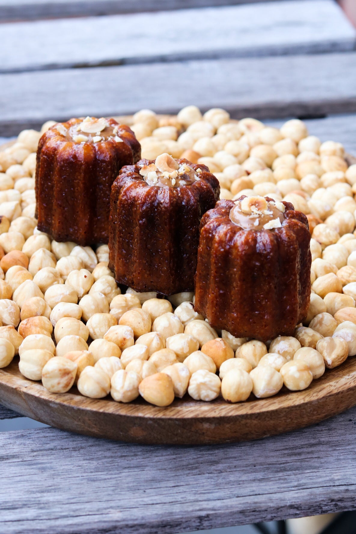 Notre canelé au praliné